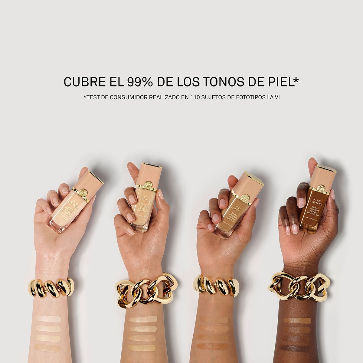 NUDE COUTURE TRIPLE MOISTURE SERUM FOUNDATION (BASE DE MAQUILLAJE LÍQUIDA)